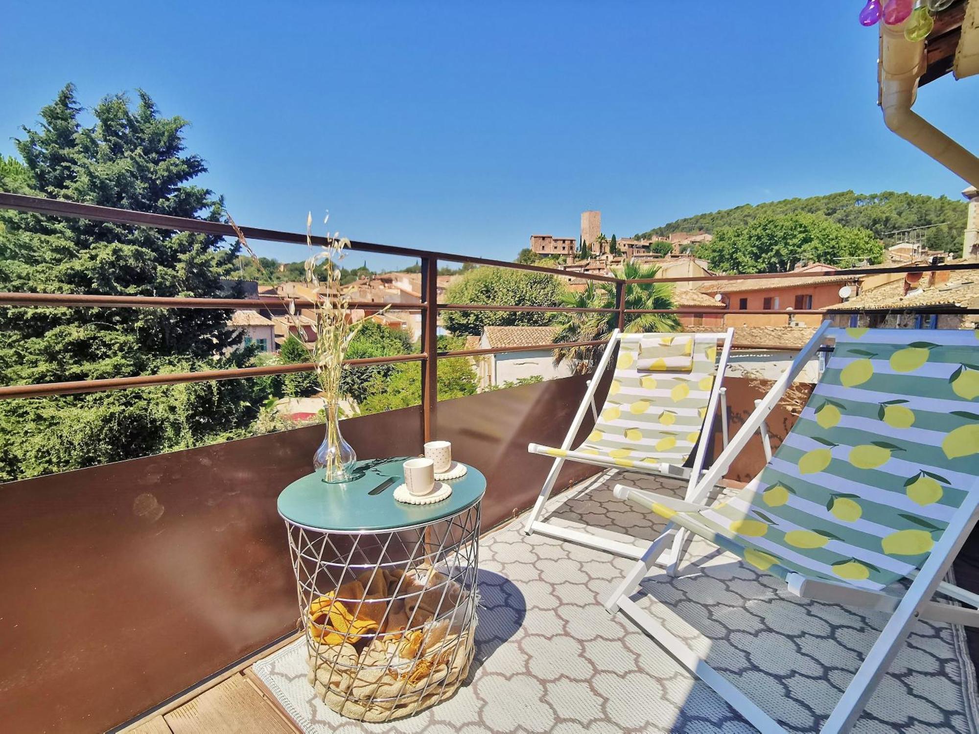 Le Nid En Chante Vue Panoramique Les Arcs-sur-Argens 외부 사진